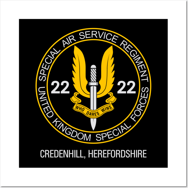 Mod.12 SAS Special Air Service Wall Art by parashop